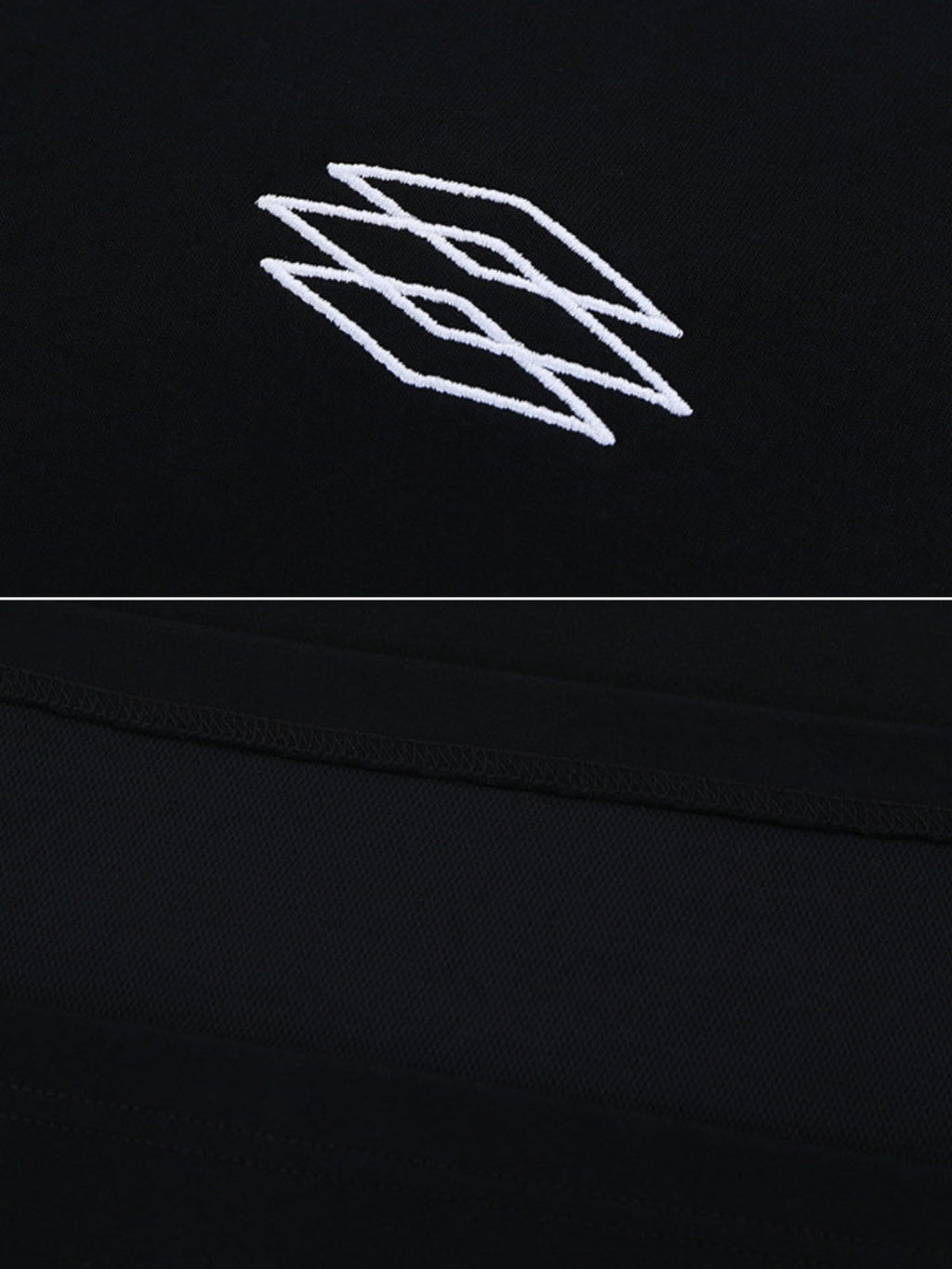 NOTES - Oversized Embroidered T-Shirt