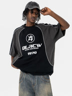 QLACW - Oversized Print T-Shirt