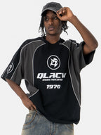 QLACW - Oversized Print T-Shirt