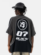 QLACW - Oversized Print T-Shirt