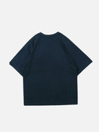 DON ALONE - Oversized Embroidered T-Shirt
