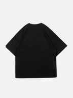 DON ALONE - Oversized Embroidered T-Shirt