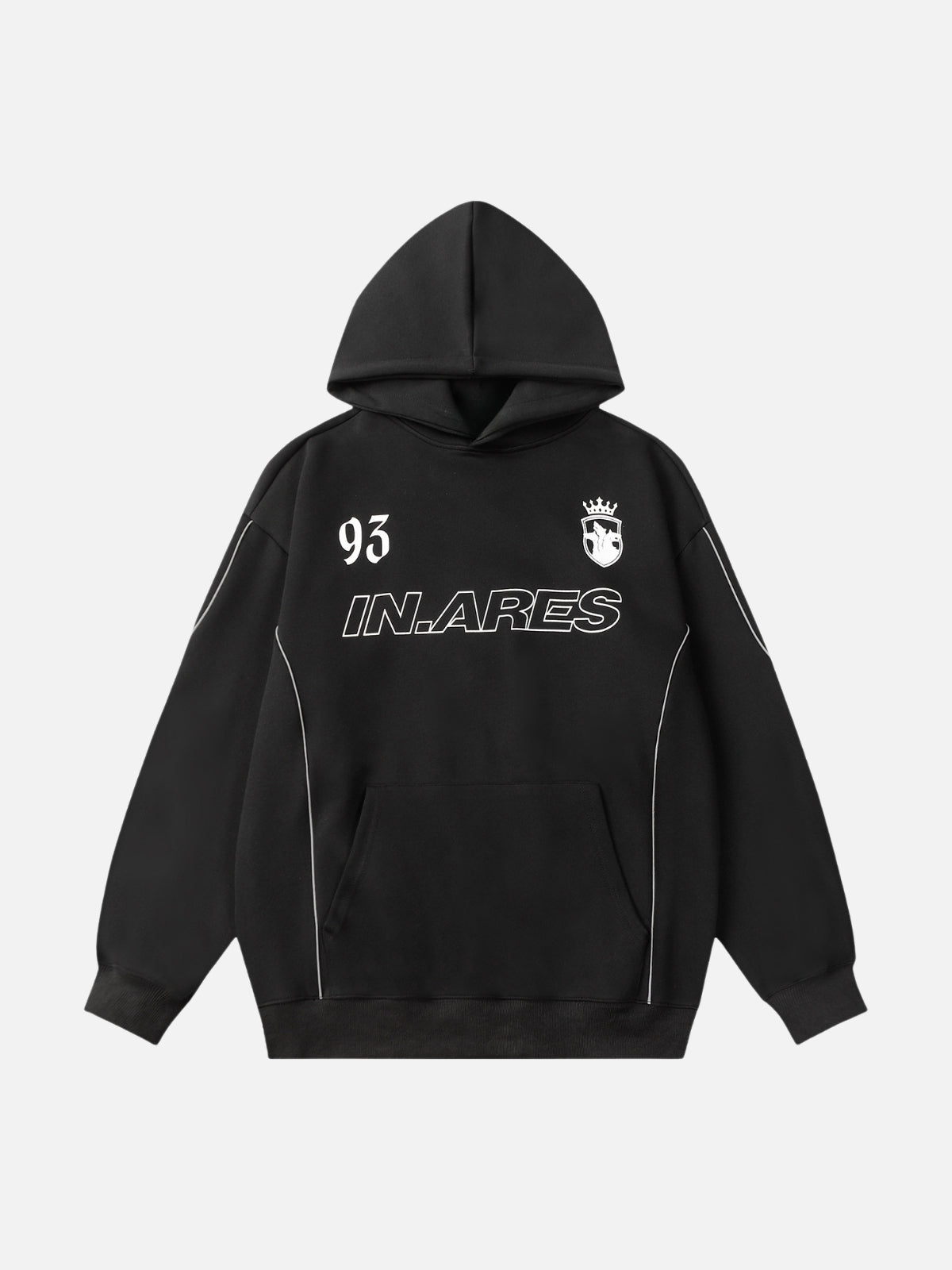 INARES - Oversized Print Hoodie