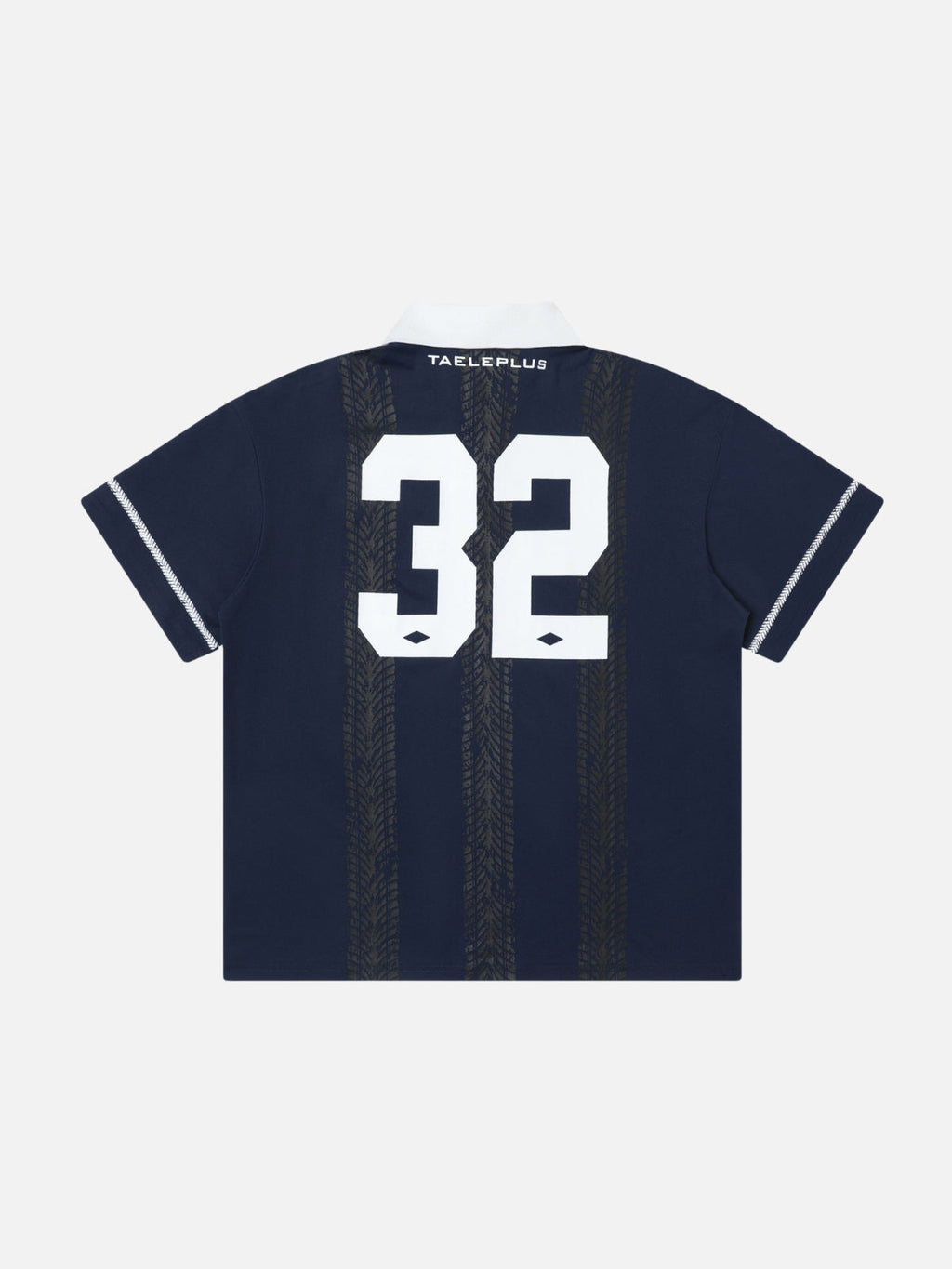 PUSH - Oversized Graphic Polo T-Shirt