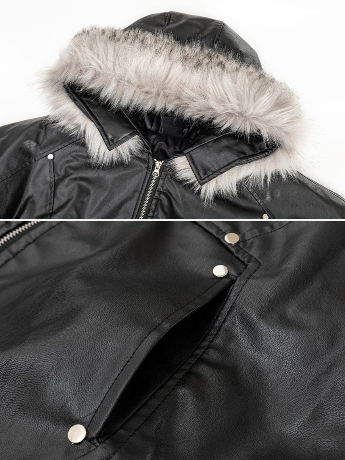 SHEEP - Embroidered Leather Jacket