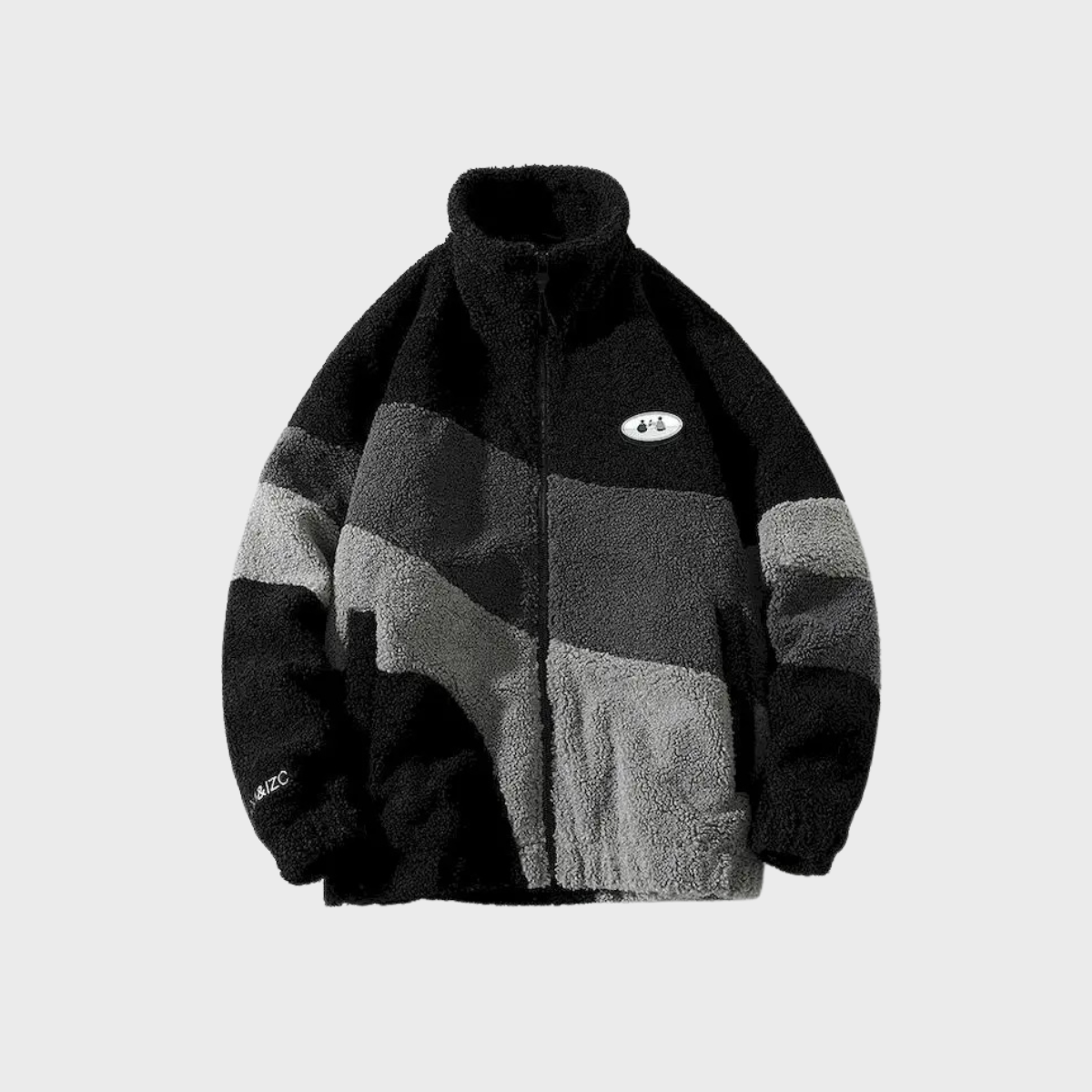 City Fleece Jacke - Schwarz