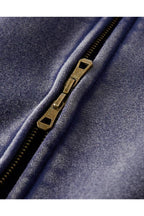 Grafik Schwergewicht Zipped Hoodie
