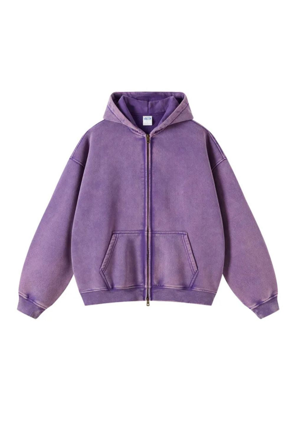 Grafik Schwergewicht Zipped Hoodie