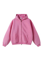 Grafik Schwergewicht Zipped Hoodie