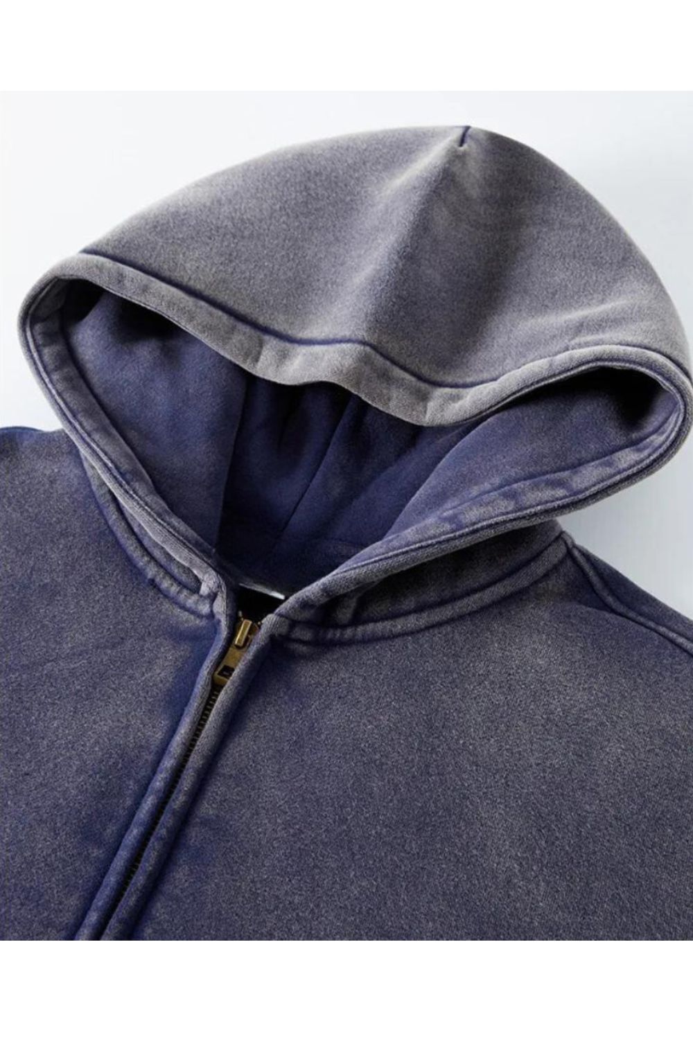 Grafik Schwergewicht Zipped Hoodie