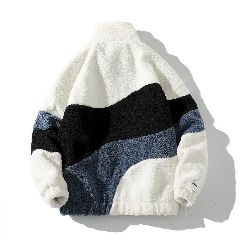 City Fleece Jacke - Weiß